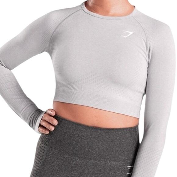 Gymshark XS mesh back active training crop top TLS2 9058 - Picture 1 of 12